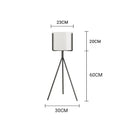 4X 80cm Tripod Plant Stand with White Pot Metal Frame Indoor Display Rack