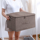Large Foldable Coffee Storage Box Polyester Canvas Moisture Proof Organizer