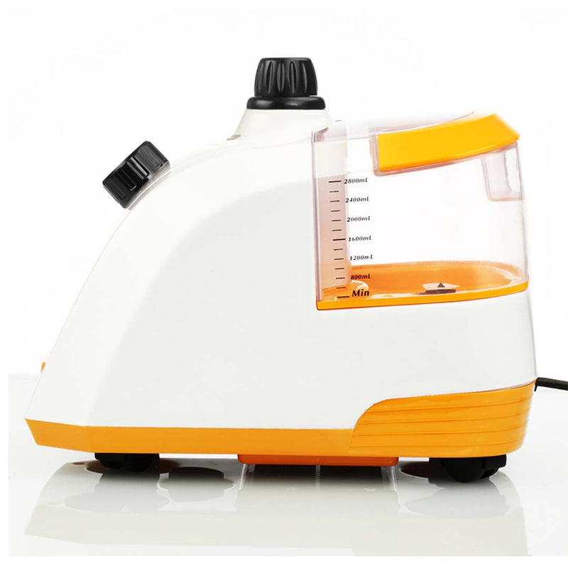2X Portable Garment Steamer Cleaner 1800W 2.8L White Telescopic Pole Hanger