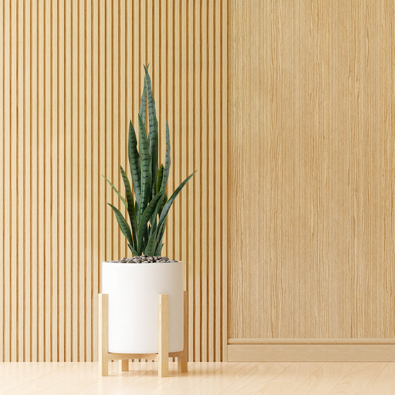 95cm Artificial Snake Plant Green Sansevieria with Black Planter Home Office Decor