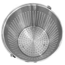 12L Stainless Steel Perforated Stockpot Basket Pasta Strainer with Handle
