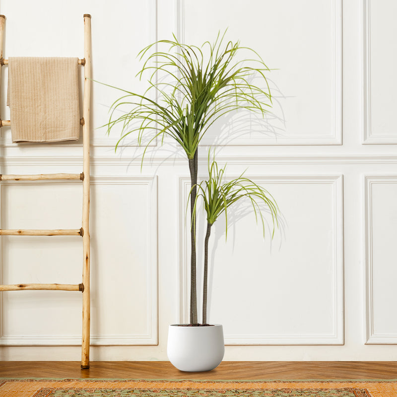 145cm Artificial Dracaena Plant Thick Leafed Green Indoor Outdoor Home Decor