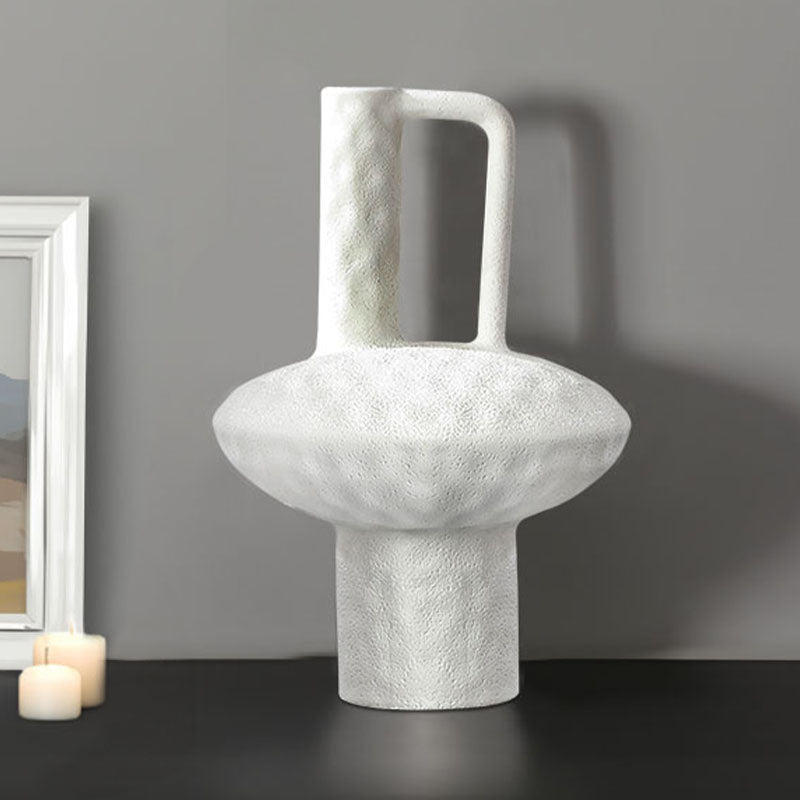 2X Ceramic Vase 20x30cm Contemporary Minimalist White Home Decor