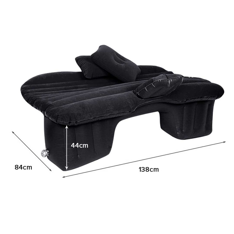 12V 120W Car Vacuum 470Ml Inflatable Car Bed 145x88x8Cm Trunk Organizer Black