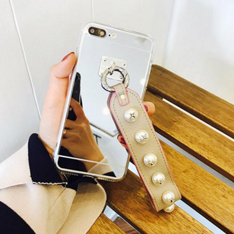 Luxury Durable Silver Mirror iPhone 6s Plus Case Shockproof Scratch Resistant