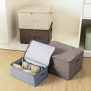 Large Foldable Coffee Storage Box Polyester Canvas Moisture Proof Organizer