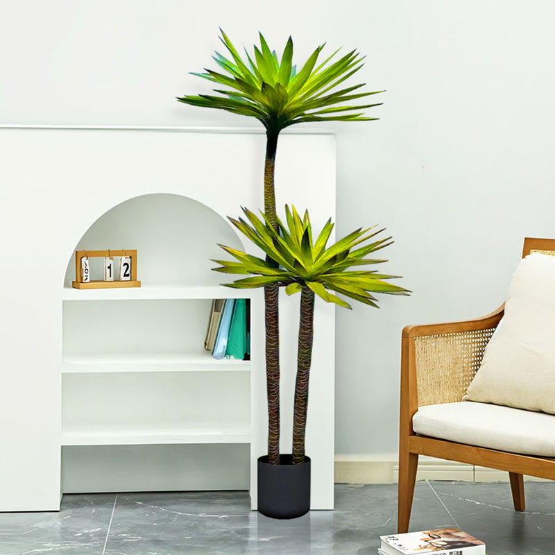 150cm Artificial Yucca Tree Faux Green Plant Home Office Decor 2 Branches