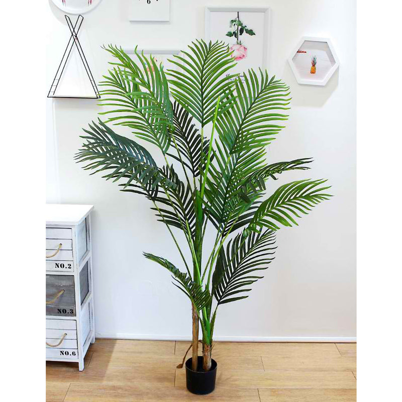 2X 145cm Green Artificial Sunflower Tree Indoor Outdoor Fake Plant Decor