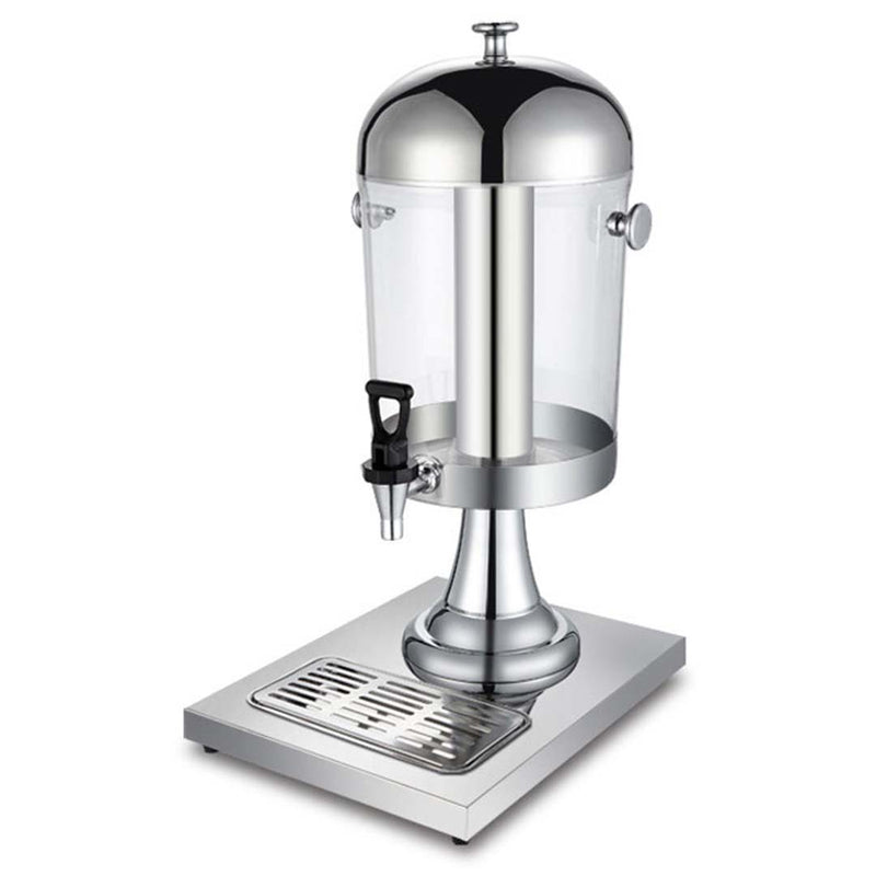 2X 8L Stainless Steel Beverage Dispenser Commercial Clear View Pump