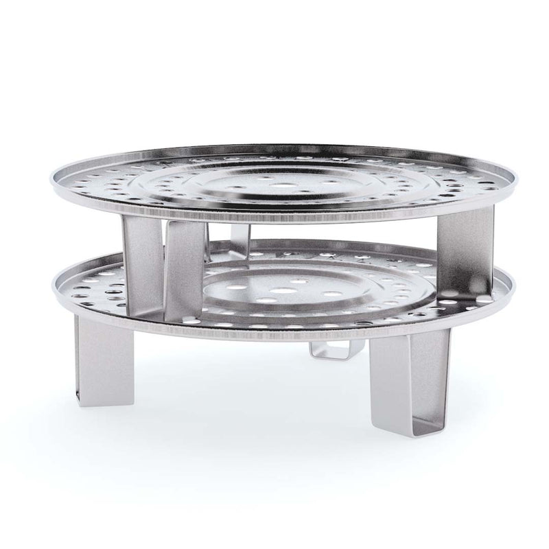 Stainless Steel 39cm Steamer Insert Stockpot Rack Tray Commercial Grade