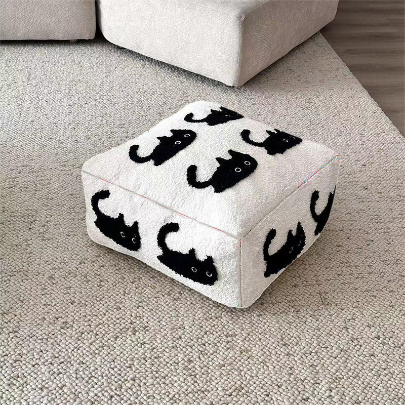 2X 50cm Polyester Pouf Cushion Epp Particle Insert Multicolor Plush