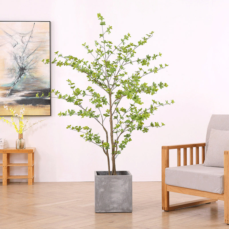 4X 180cm Green Faux Watercress Tree Silk Leaves Plastic Trunk Indoor Potted