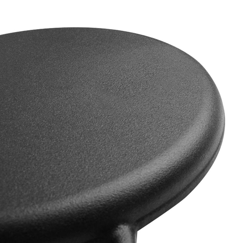 Cast Iron 35cm Frying Pan Skillet Round Pre-Seasoned Easy Clean Black