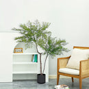 120cm Nandina Artificial Plant Lifelike Bamboo Tree Home Office Decor Green