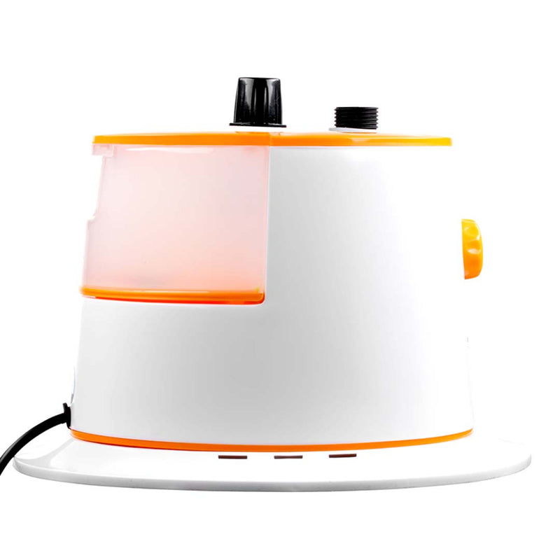 2X Portable Garment Steamer 1.5L 1800W Telescopic Pole 60 Min Steam Brush Clips