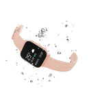 Waterproof Smart Watch 1.4-Inch Screen Heart Rate Tracker Gold Fitness Model P8