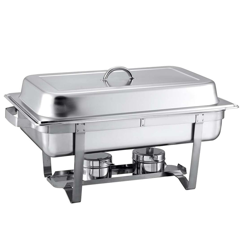 2X 3L Triple Tray Stainless Steel Chafing Dish Food Warmer Buffet Catering