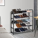 5 Layer Shoes Slippers Organizer Rack 71x21cm Space Saver Entryway Closet
