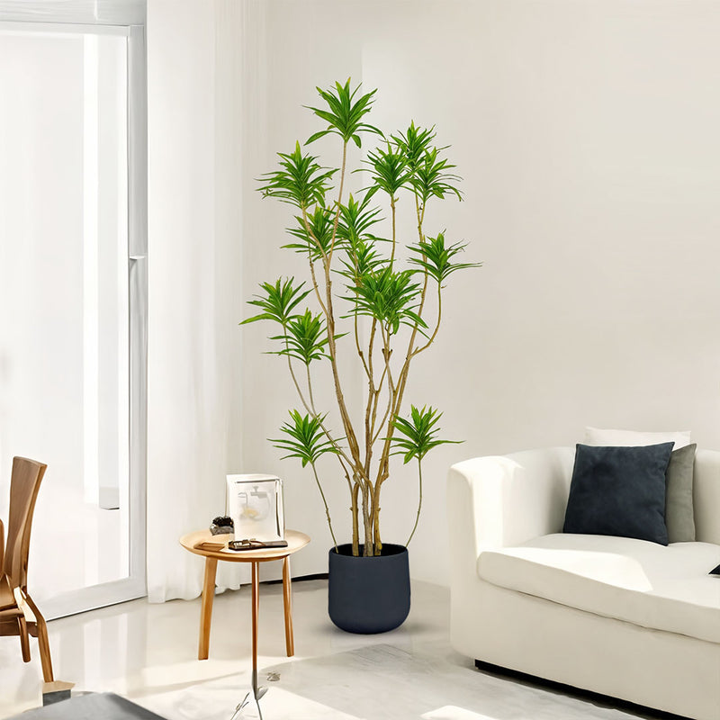 170cm Lily Bamboo Artificial Tree 17 Branches Realistic Polyurethane Green