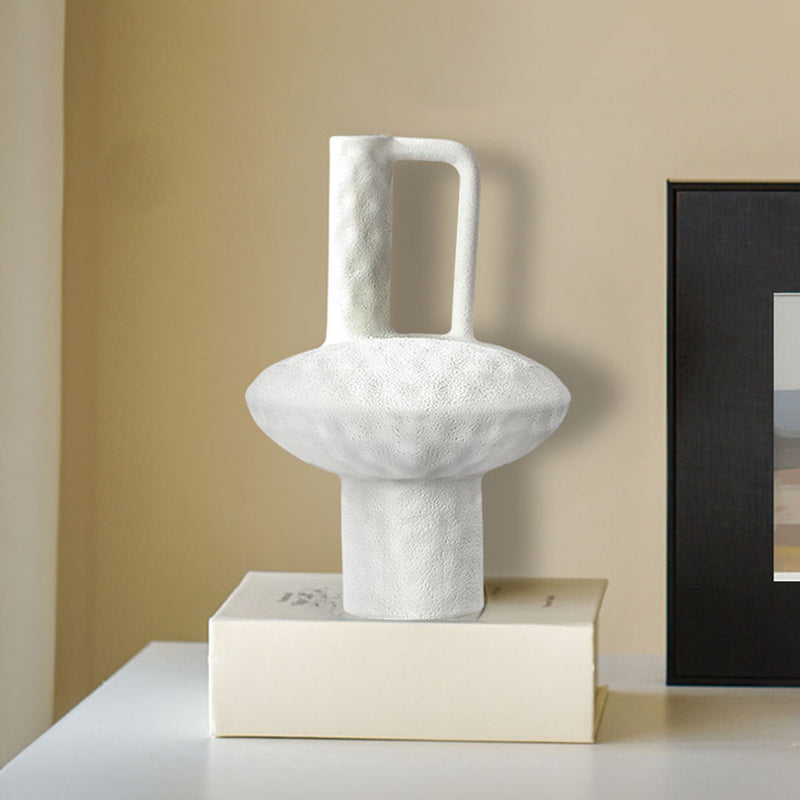 2X Ceramic Vase 20x30cm Contemporary Minimalist White Home Decor