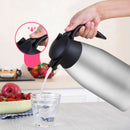 1.5L Silver Stainless Steel Vacuum Thermal Flask Triple Layer Insulated