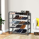 5 Layer Shoes Slippers Organizer Rack 71x21cm Space Saver Entryway Closet