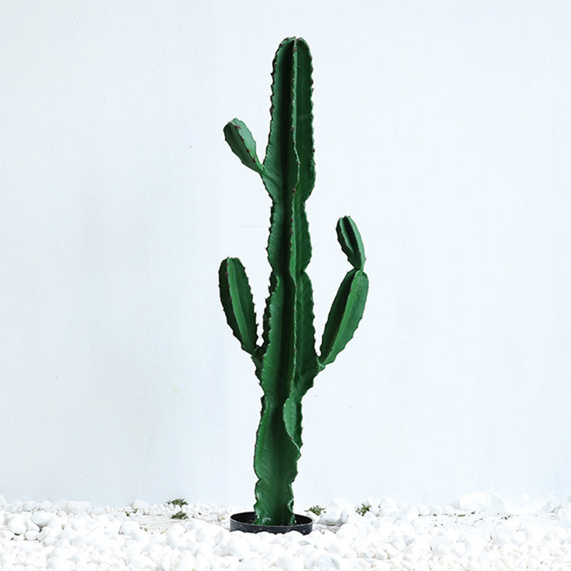 4X 120cm Polyurethane Artificial Cactus Plant 6 Heads Green Indoor Realistic