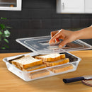 100mm Gastronorm GN Pan Polycarbonate Food Tray Storage Lid Transparent