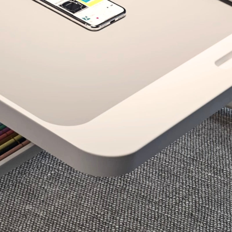 2X 60X40cm Wood Foldable Adjustable Laptop Bed Table Tablet Slot Anti Slip