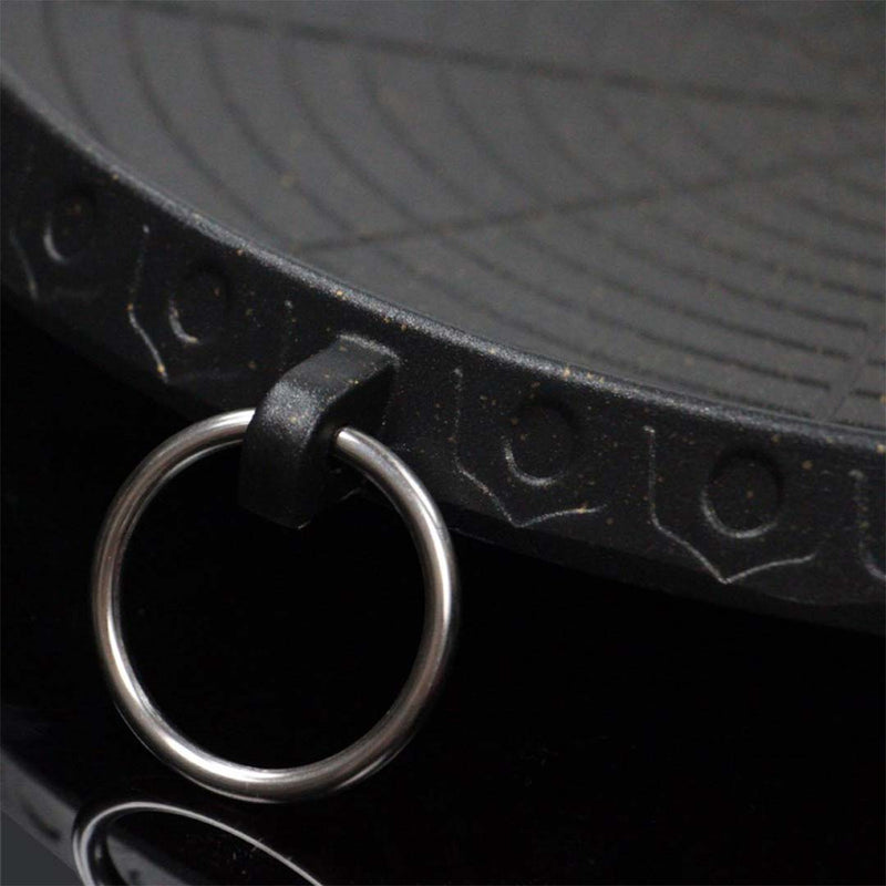 Portable Stone BBQ Grill Plate Non Stick Korean Gas Stove Round Smokeless Cook