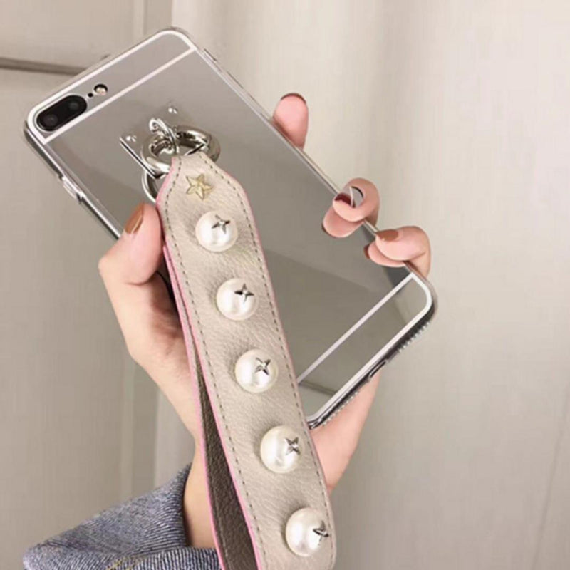 Luxury Durable Silver Mirror iPhone 6s Plus Case Shockproof Scratch Resistant