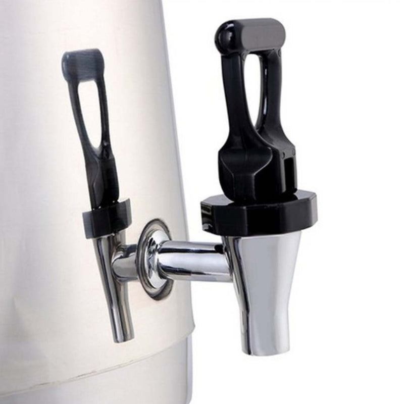2X Stainless Steel 13L Food Safe Beverage Dispenser With Pump Removable Handle