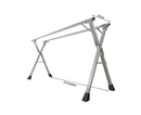 2.4m Portable Clothes Drying Rack Stainless Steel Foldable Indoor Outdoor Use