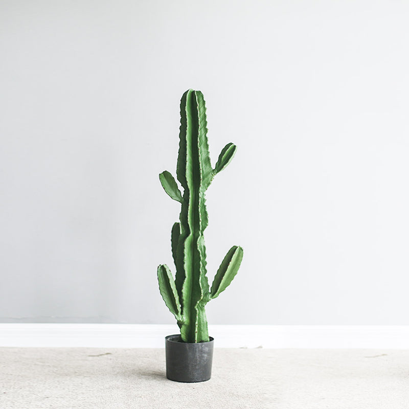 105cm Artificial Cactus Plant Polyurethane Potted Green Realistic 6 Heads