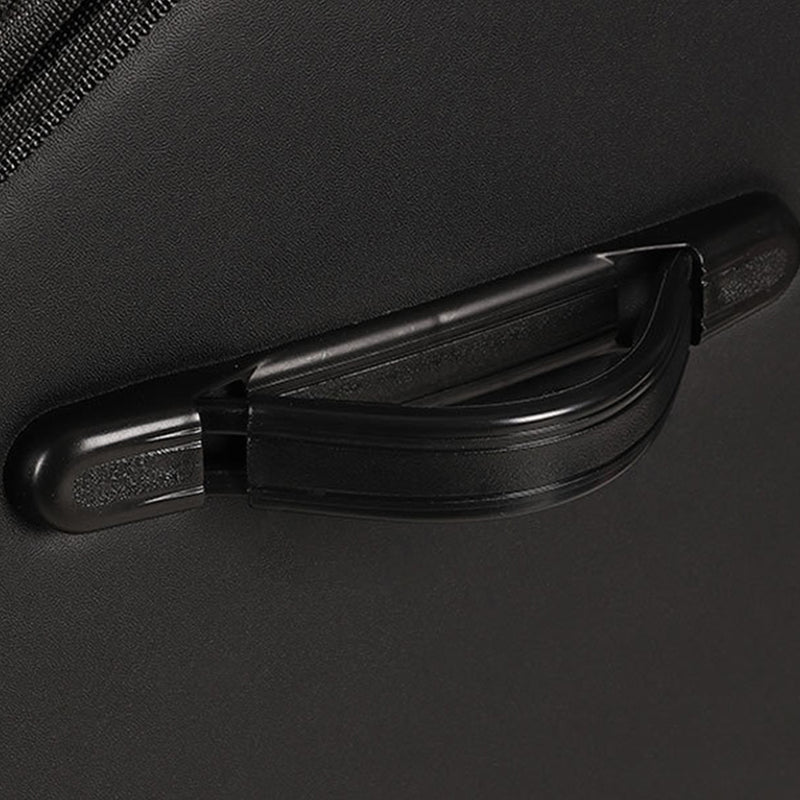 2X 56cm Leather Car Boot Storage Organizer Box Collapsible Foldable Black