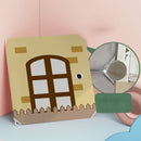 10 Cubes Portable Wardrobe Blue Castle Print Foldable Modular Storage Closet