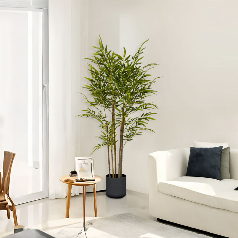 150cm Bamboo Artificial Plant 7 Branches Green Faux Decor Indoor Outdoor