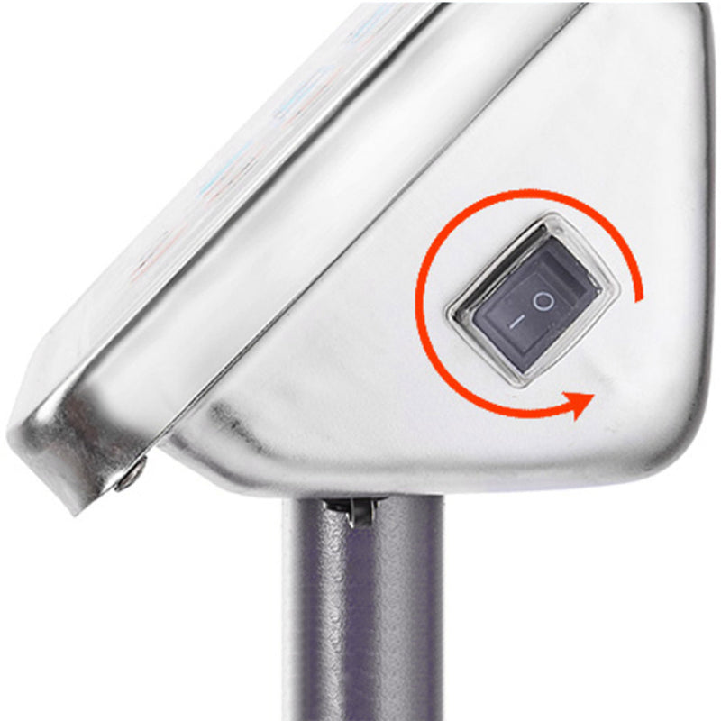 4X 150Kg Electronic Platform Scale Stainless Steel Pan Black LCD Display