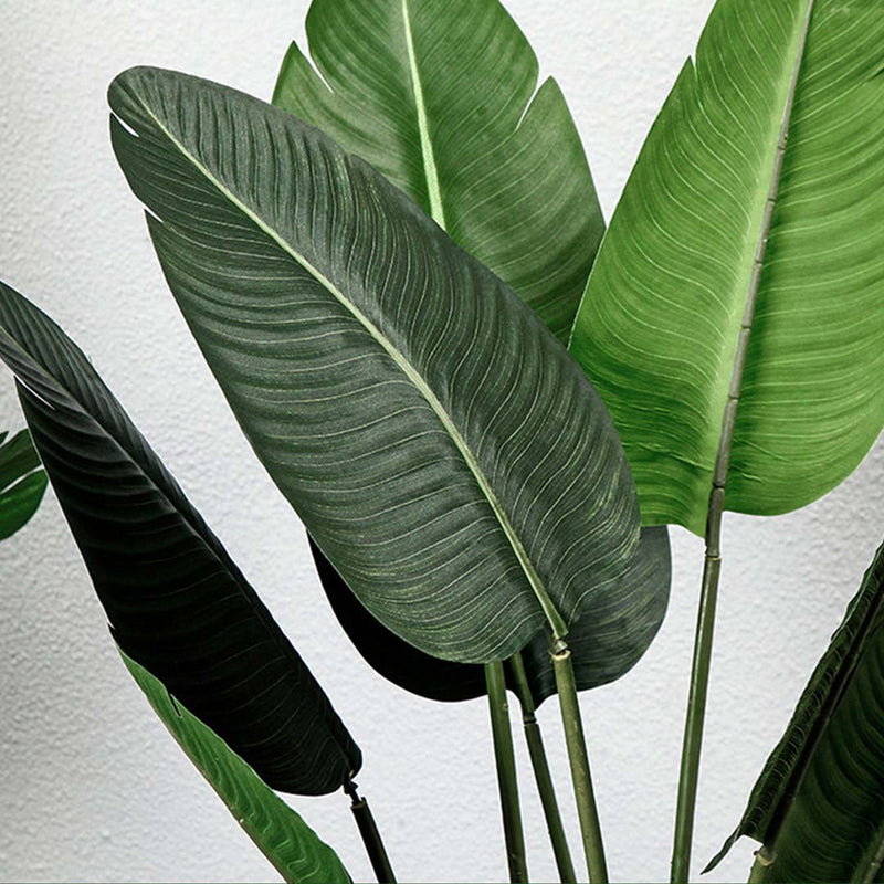 160cm Artificial Traveler Banana Plant With Pot Green Simulated Moss