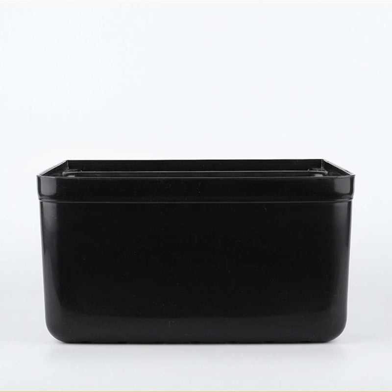 2X Small Pvc Waste Bin 330x230x175mm Flat Pack Food Trolley Utility Cart