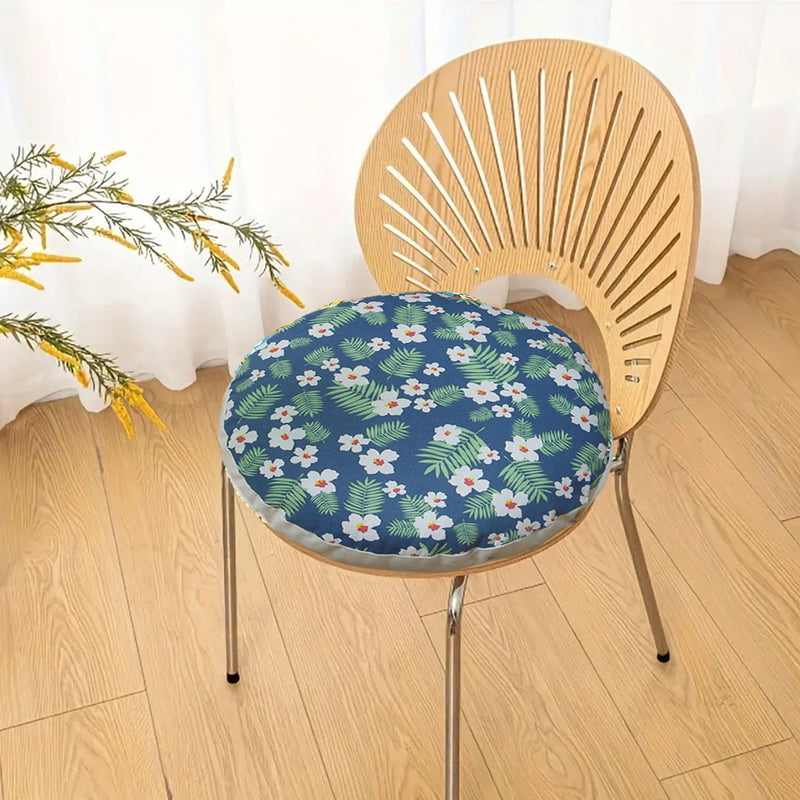2X 53cm Soft Polyester Cotton Pouffed Cushion Epp Particle Insert Multicolor