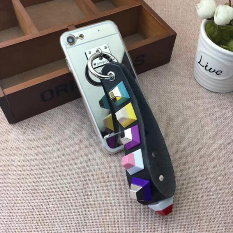 Durable Silver Mirror Shockproof Back Case for iPhone 6s Plus Scratch Resistant