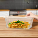 100mm Clear Gastronorm GN Pan 1/3 Food Tray Polycarbonate Dishwasher Safe