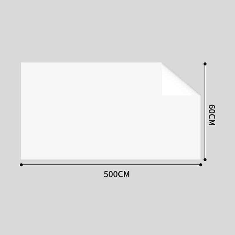 2X 60cmx500cm Clear Dry Erase Adhesive Wall Sticker Plastic Whiteboard Sheet