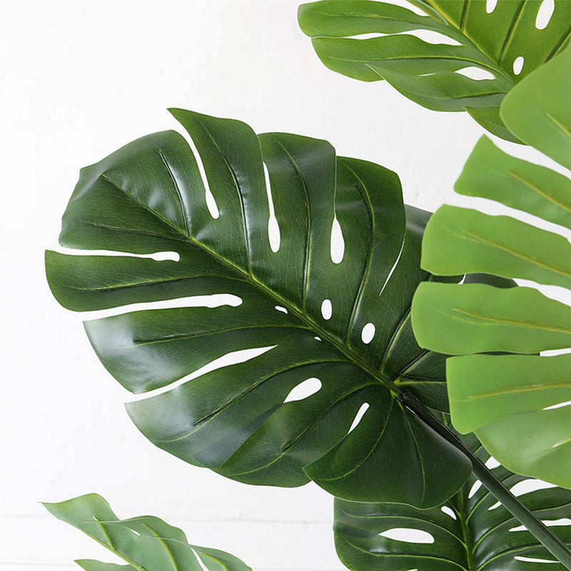 Artificial Potted Turtle Back Tree 113cm Realistic Indoor Plant Green
