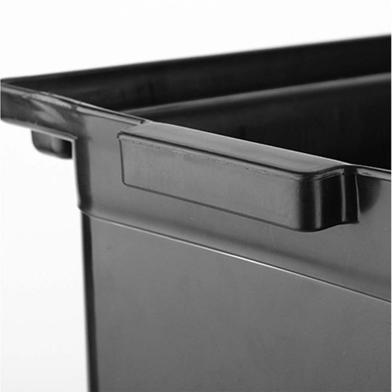 Small PVC Waste Storage Bin Utility Cart Transpor Durable 330x230x175mm
