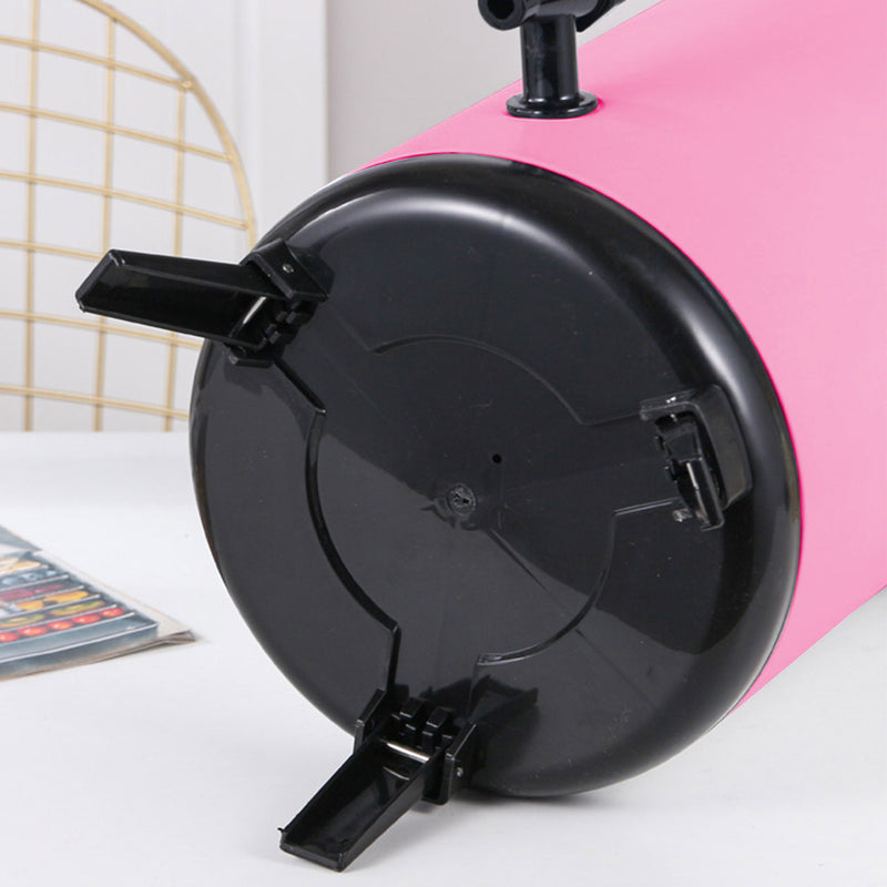 2X 14L Stainless Steel Insulated Milk Tea Beverage Dispenser With Faucet Pink