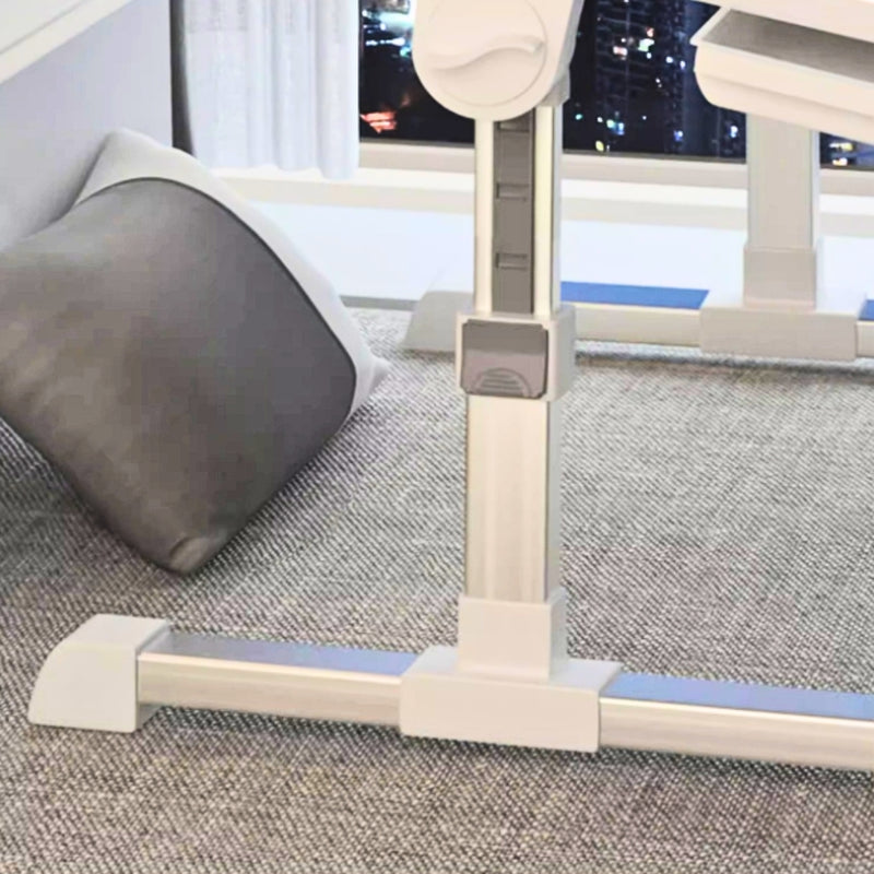 60X40cm Wood Foldable Portable Laptop Bed Table Adjustable With Tablet Slot