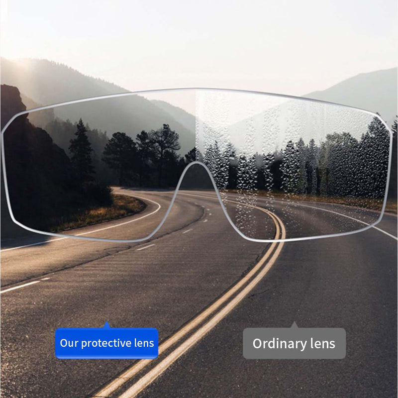 2X Safety Goggles Polycarbonate Lens Anti Fog Uv Windproof Fits Over Glasses