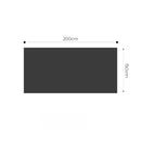 White Throw Blanket 150x200cm Double Layer Rabbit Fur Soft Cozy Home Decor